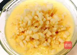 Apple Cake Illustration of how to do it 4