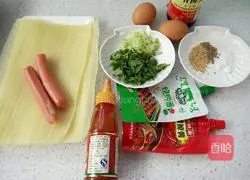 Home version of grilled cold noodles recipe 1