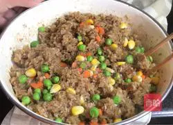 Illustration of making sauce-flavored Shaomai 5