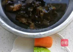 Illustration of how to make crispy fungus 1