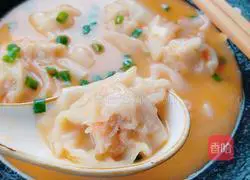 Illustration of how to make shrimp wontons 19