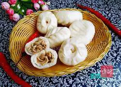 Illustration of how to make tofu skin buns 11