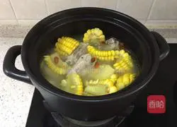 Corn pork ribs soup recipe 8
