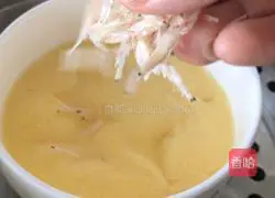 （Steam Dish) Illustration of how to make steamed eggs with dried shrimps 8