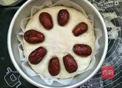 Illustration of how to make millet milk-flavored hair cake 10