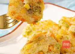 Illustration of how to bake sweet potato and pumpkin 1