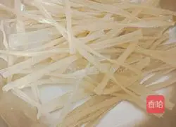 Illustration of how to make sesame paste noodles 1