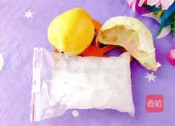 Illustration of how to make rock sugar grapefruit pear 1
