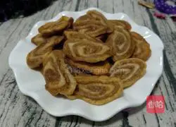 Illustration of making homemade cat ears snacks 17