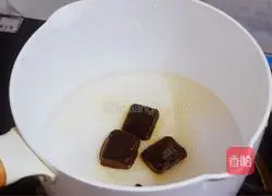 Illustration of how to make brown sugar glutinous rice balls 7
