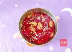 Walnut and sesame health soup recipe 10