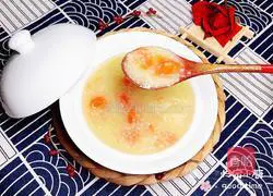 Illustration of how to make nourishing carrot and millet soup 13