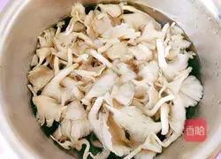 Oyster Mushroom and Egg Soup Illustration of how to do it 2