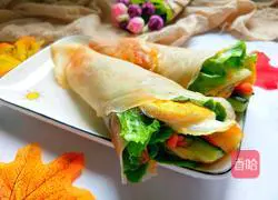 Egg Burrito Recipe Illustration 14