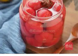 Illustration of how to make tomato and sour plum soup 4