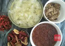 Milk peach gum recipe 3