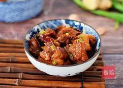 Illustration of braised duck cubes 15