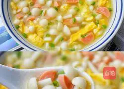 Incomparably delicious fat-reduced mushroom and egg soup recipe 3