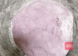 Illustration of how to make purple sweet potato buns 3