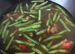 Illustration of how to make braised beans and noodles 5