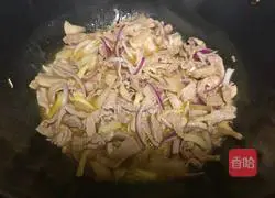 Illustration of how to make braised beans and noodles 4