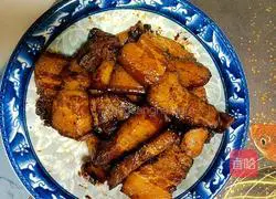 Braised Pork Illustration of how to do it 8