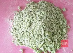 Vegetable grain noodles Illustration of the baby version 6