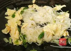 Illustration of how to make Kuaishou vegetable and egg noodles 13