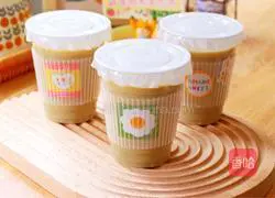 Illustration of how to make mung bean paste and milk 9