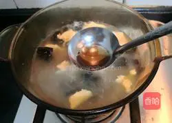 Illustration of how to make dragon head fish soup 15