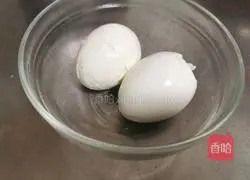 Red Bean, Black Rice and Egg Sweet Soup Recipe Illustration 6