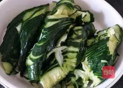 Snake skin cucumber recipe 6