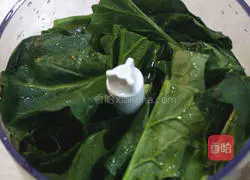 Illustration of how to make salted egg yolk, pork floss and green dumplings 3