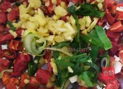 Illustration of how to make cold toon tofu 3