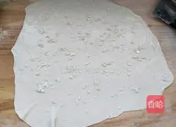 Illustration of how to make green onion cake 2