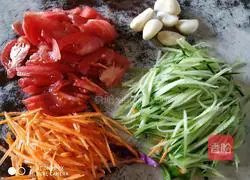 Illustration of how to make cold vegetable dishes 2