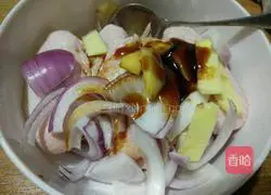 Illustration of how to make soy sauce chicken wings 3