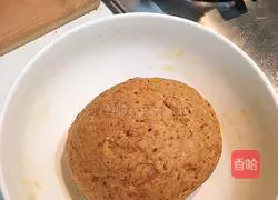 Illustration of how to make peanut flavored bread handmade snacks (air fryer version) 4