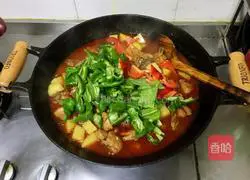 Xinjiang Large Plate Chicken Recipe Illustration 13