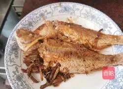 Illustration of how to make pan-fried red cedar fish 7