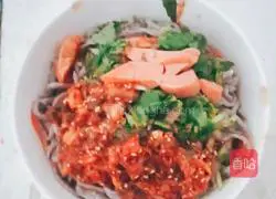 Cold noodles recipe 5