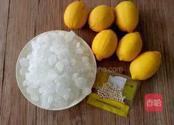 Illustration of how to make Chuanbei lemon paste 1
