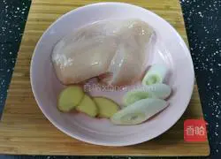 Illustration of how to make cold chicken breast 1