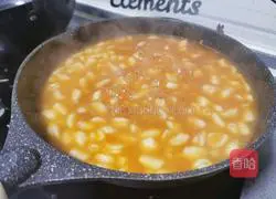 Illustration of how to make braised sesame seeds 13