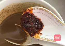 Illustration of how to make sesame sauce noodles 13