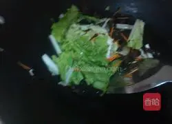 Colorful fried rice noodles Illustration of how to do it 6