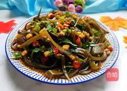 Illustration of how to make cold kelp shreds 17