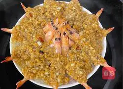 Illustration of how to make garlic shrimp 11