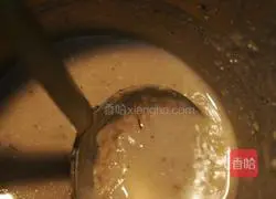 Illustration of how to make five grain soup 5