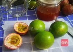 Illustration of Lime Passion Tea Recipe 1